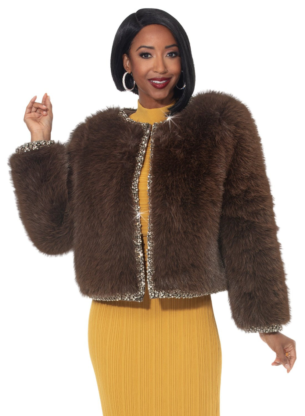 Donna Vinci Couture, Style 5871 - Fur Jacket - Especially Yours