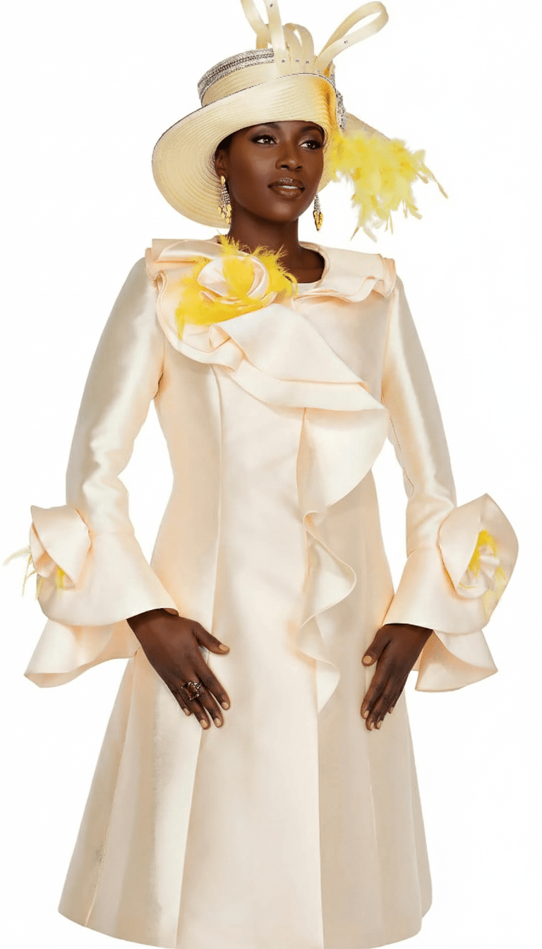 Elegant Elite Champagne 5972 - YL Satin Twill Sleeveless Dress and Duster Set - Especially Yours