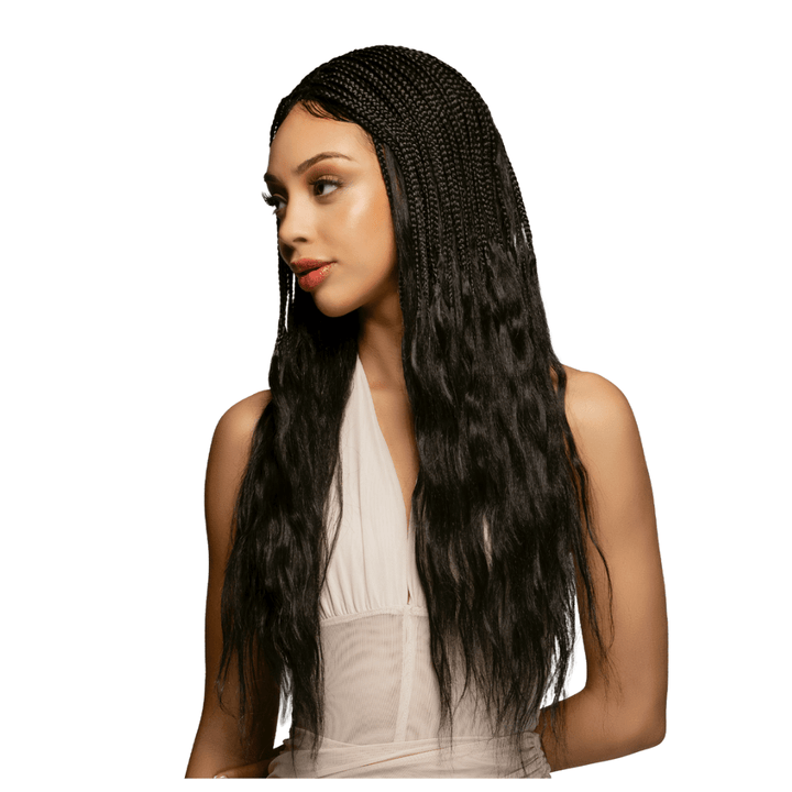 Arte Long Box Braid Wig with Wavy Ends – Vivica A. Fox - Especially Yours
