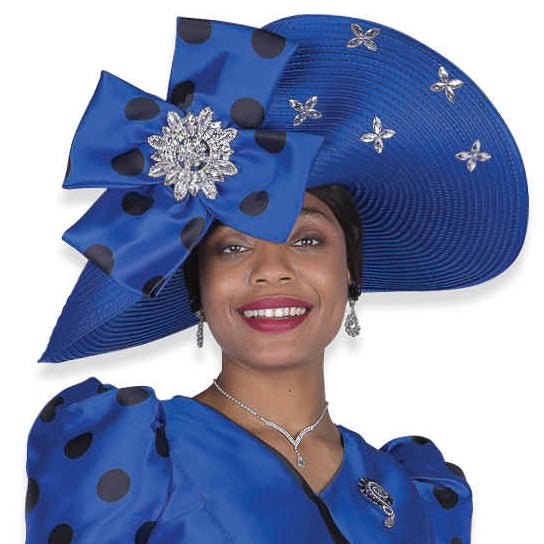 Elegant Women's Champagne Italy H6018 Church Hat - Red Royal Stylish - Especially Yours