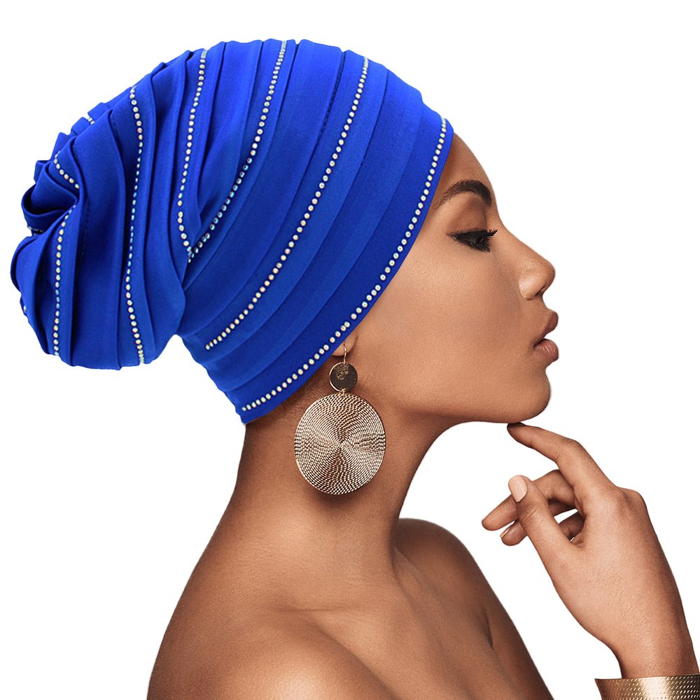 Bling Accented Turban Hat - Especially Yours