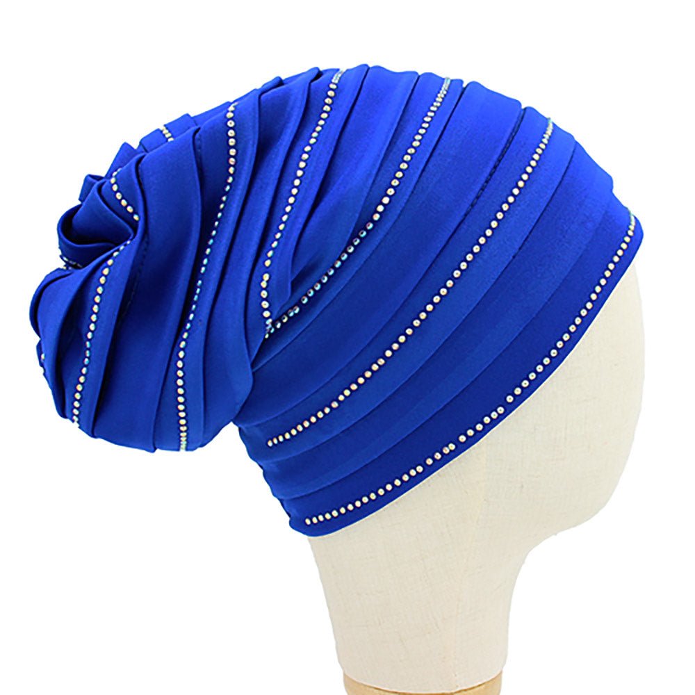 Bling Accented Turban Hat - Especially Yours