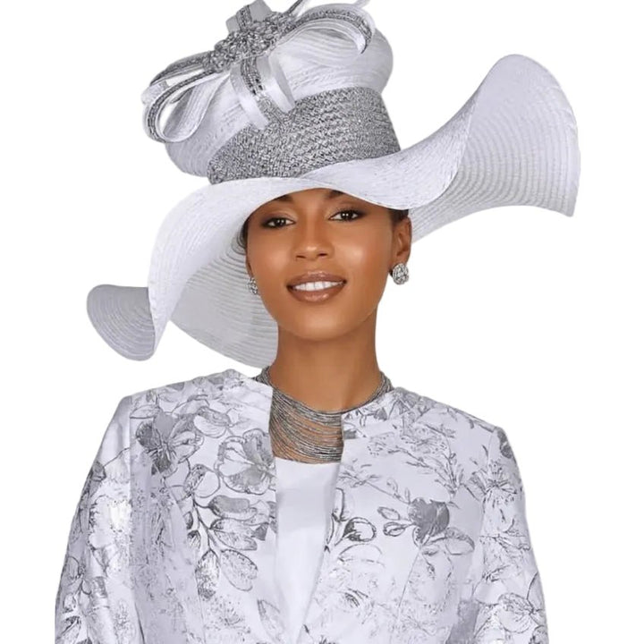 Stunning Embellished Church Hat for Elegant Women H6269 - Especially Yours