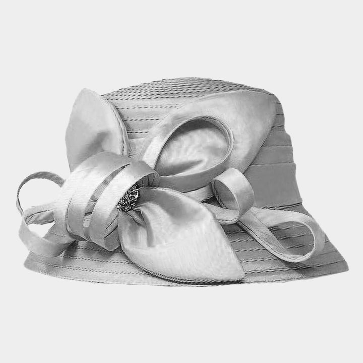 Bow Accented Dressy Hat - Especially Yours