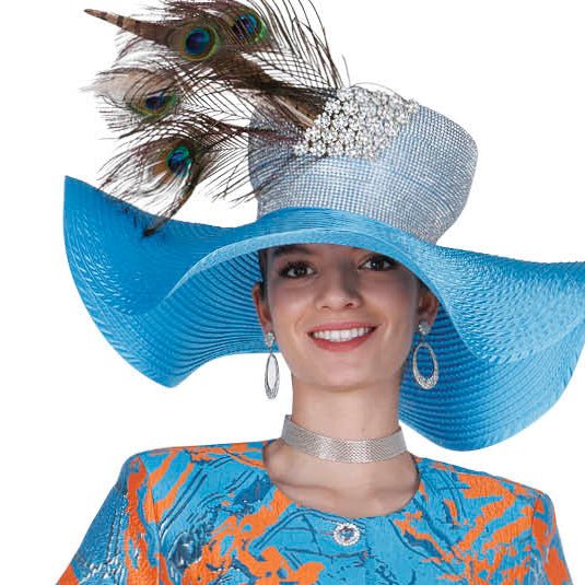 Abstract Brocade Hat - Especially Yours