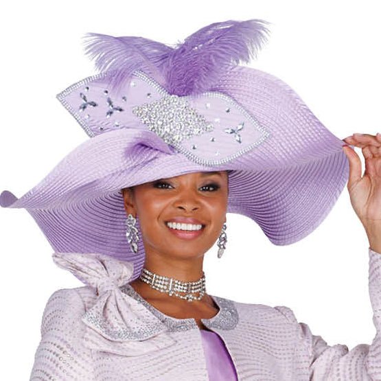 Elegant Champagne Church Hat H6267 for Women, Stylish Embellished Design - Especially Yours