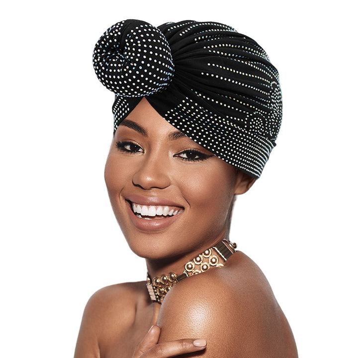 Bling Studded Turban Hat - Especially Yours