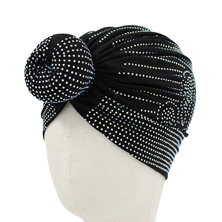 Bling Studded Turban Hat - Especially Yours