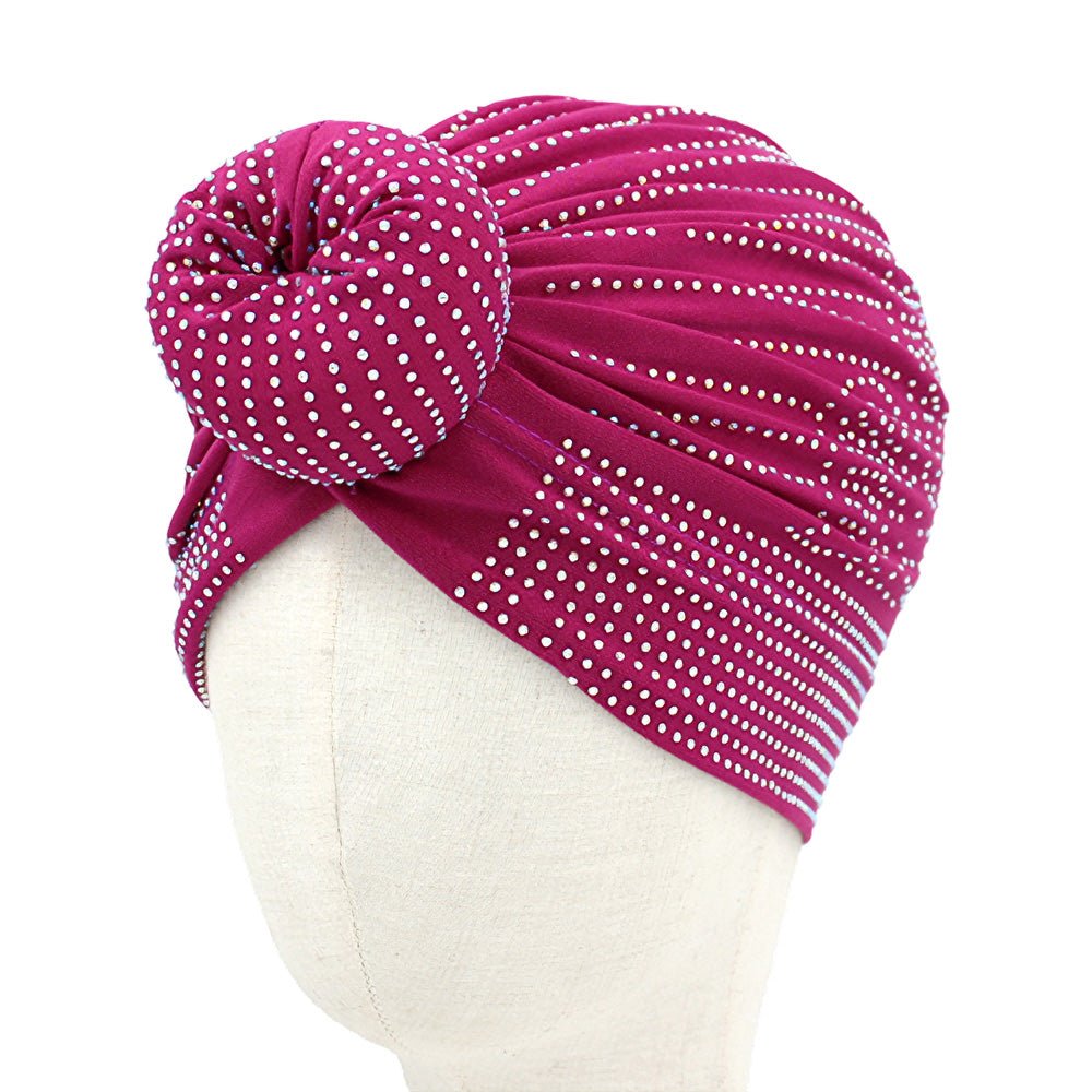 Bling Studded Turban Hat - Especially Yours