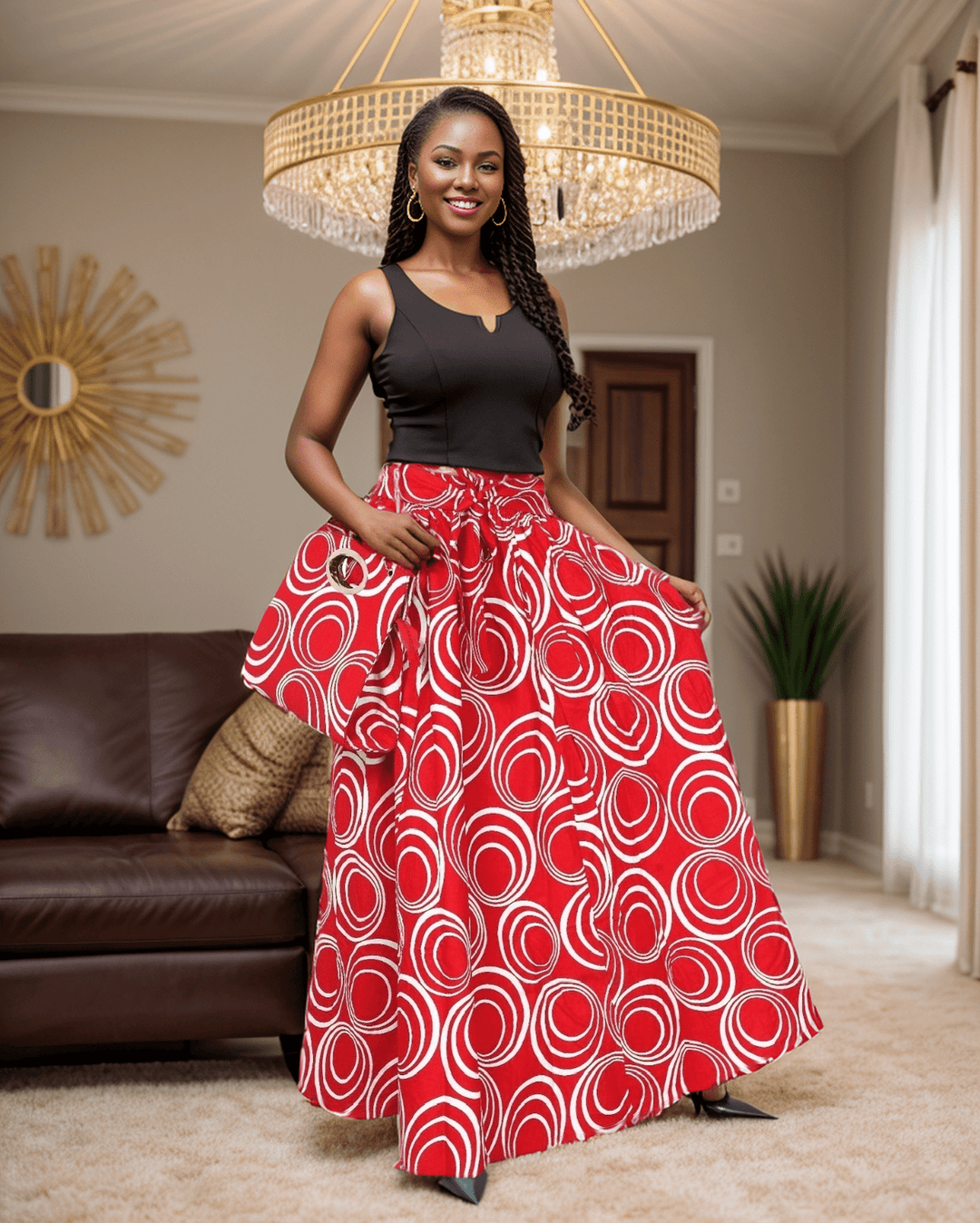 Amazing Maxi Skirt & Shoulder Bag Set - Especially Yours