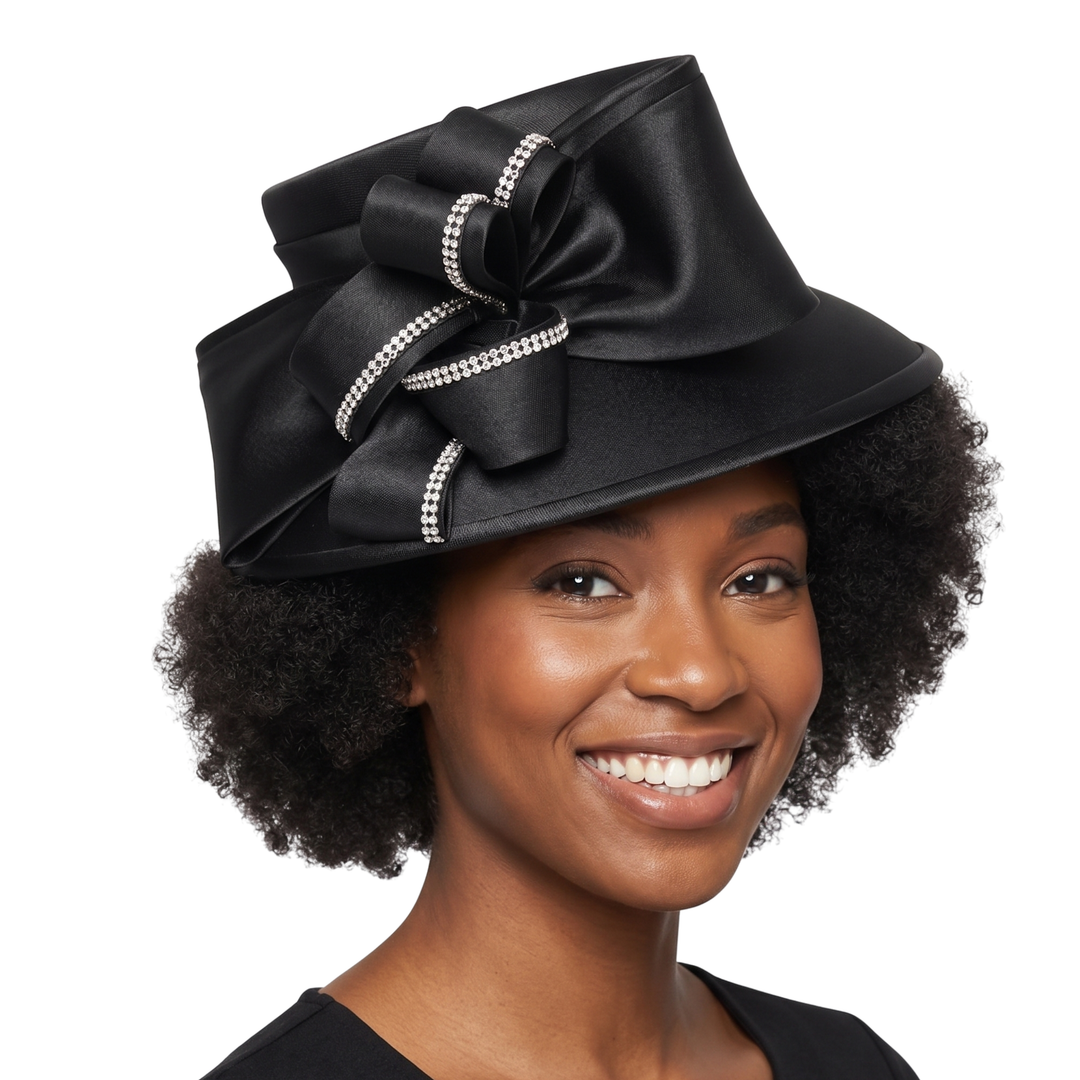 Medium Brim Hat w/ Ovsz Flower Ribbon