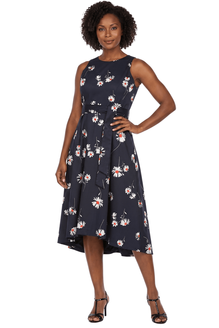 Sleeveless Full Flare Hi-Lo Drs w/ Styling Belt - Especially Yours