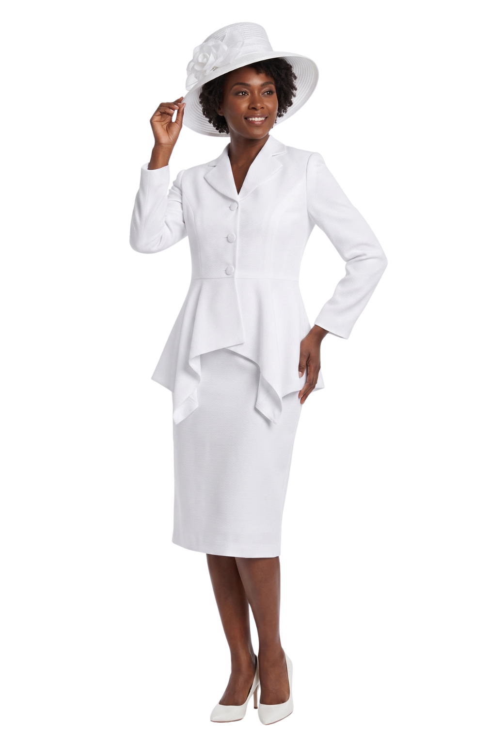 2pc Notch Collar 3-button Uneven Jkt Sweep Suit