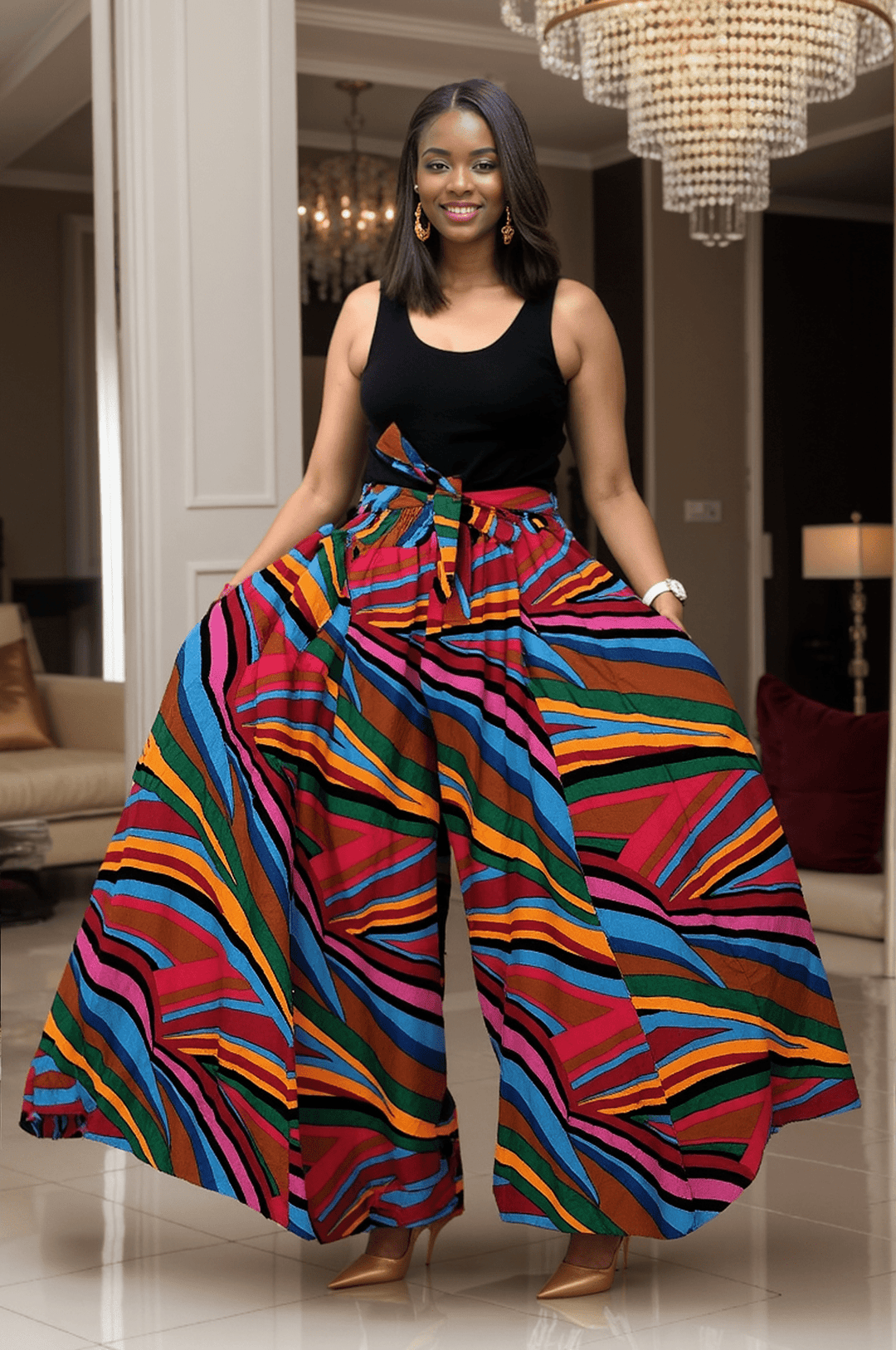 701P - Latisha's Amazing Palazzo Pants With Pockets - Especially Yours