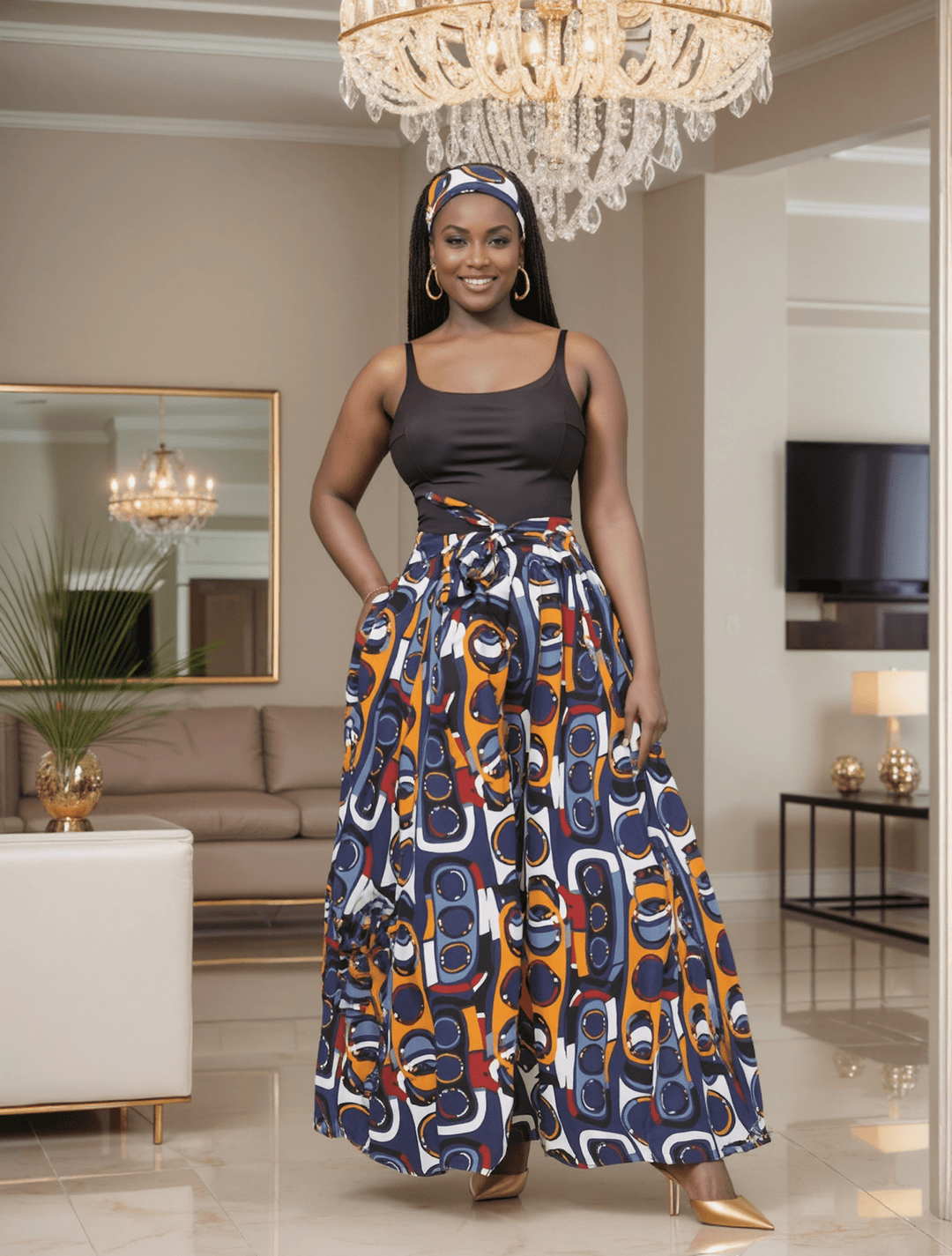 701P - Latisha's Amazing Palazzo Pants With Pockets - Especially Yours