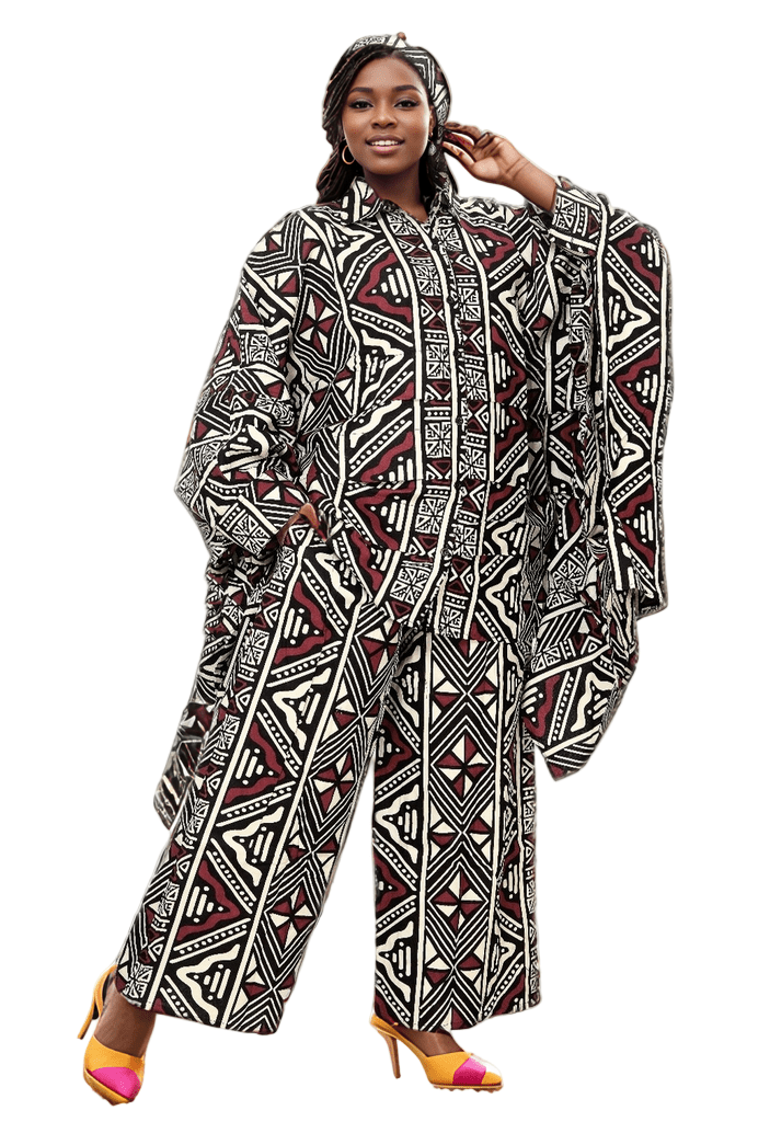 Ankara Print 2pc Pant Set
