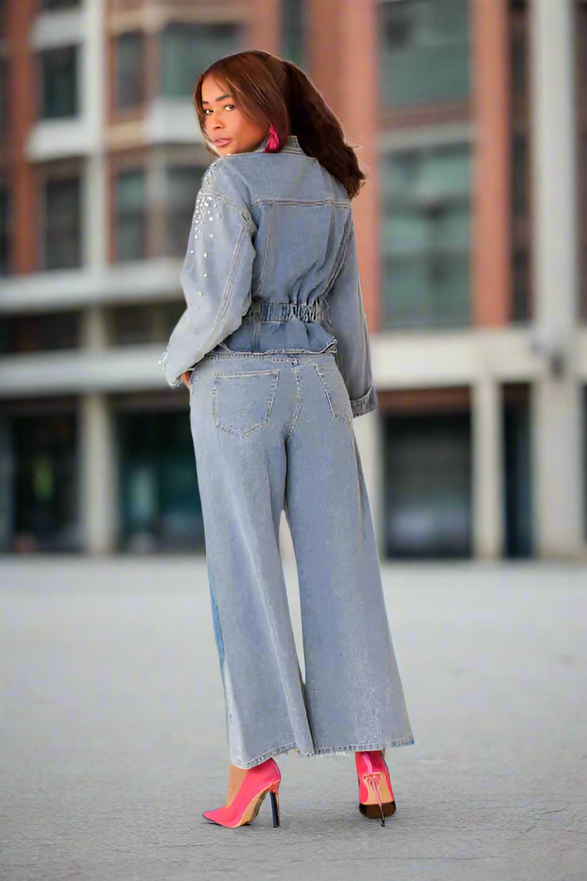 Pearl Rain Wide - Leg Jeans - 82327 - Especially Yours