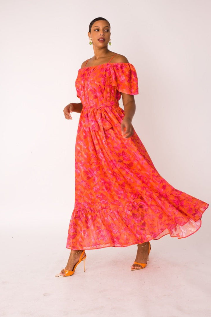 Sunset Bloom Maxi Dress - 82376 - Especially Yours