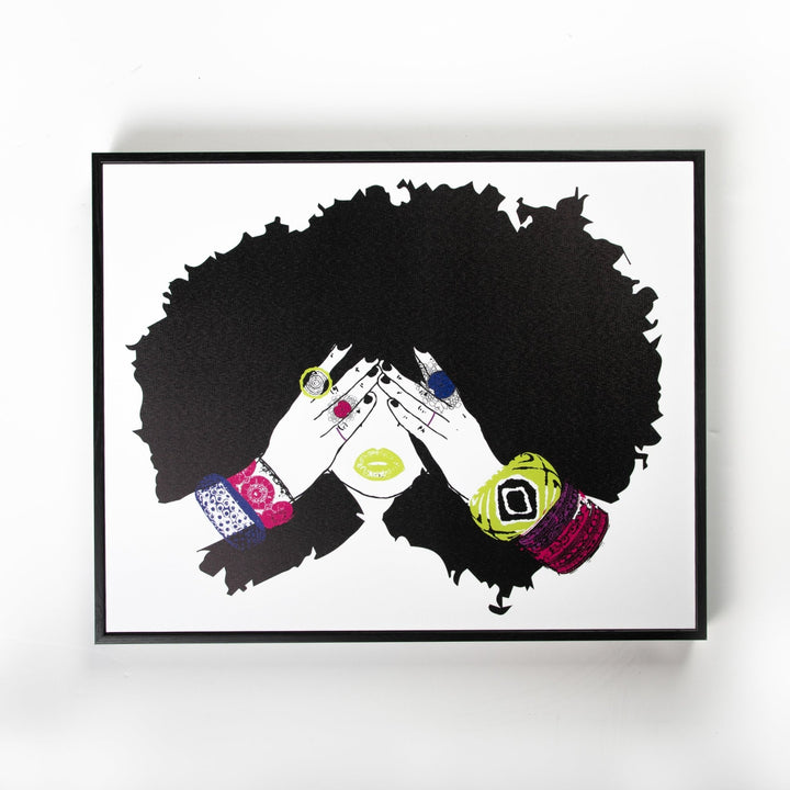 Shanell Floating Frame Canvas Art Print - Especially Yours