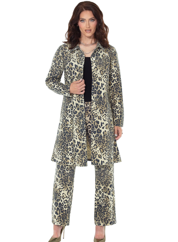 Donna Vinci Jeans, Style 8503 - 2pc. Jacket & Pant Set - Especially Yours