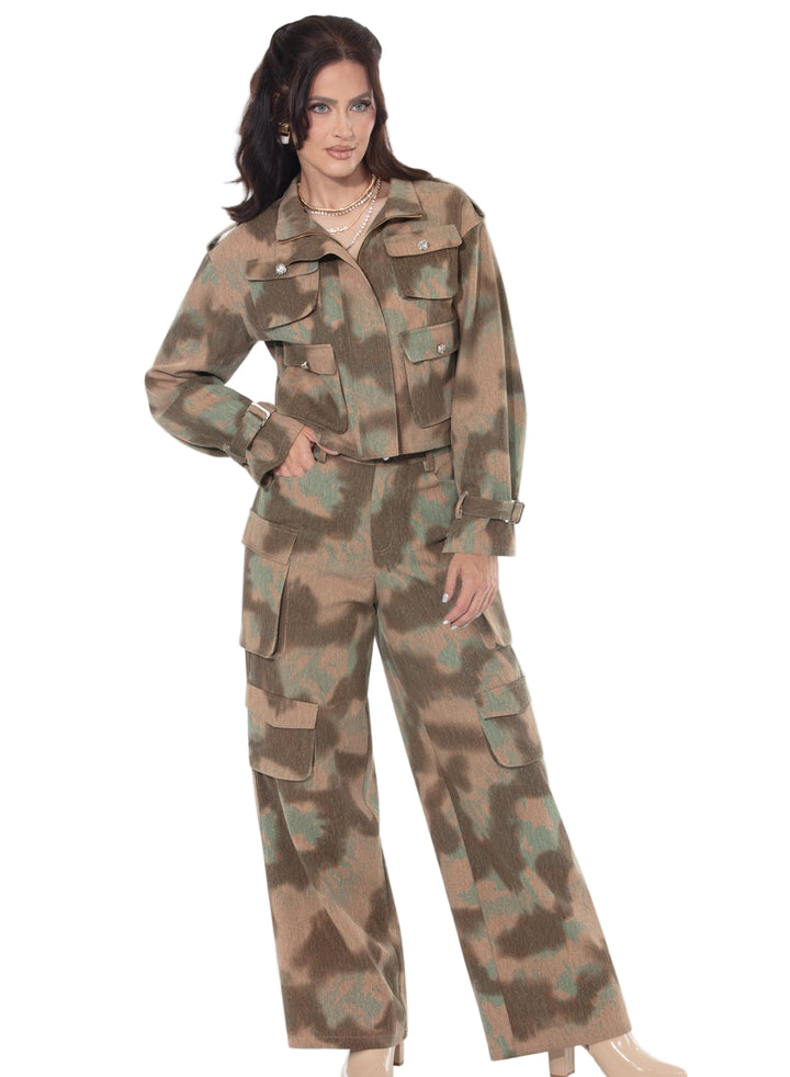 Donna Vinci Jeans, Style 8510 - 2pc. Jacket & Pant Set - Especially Yours