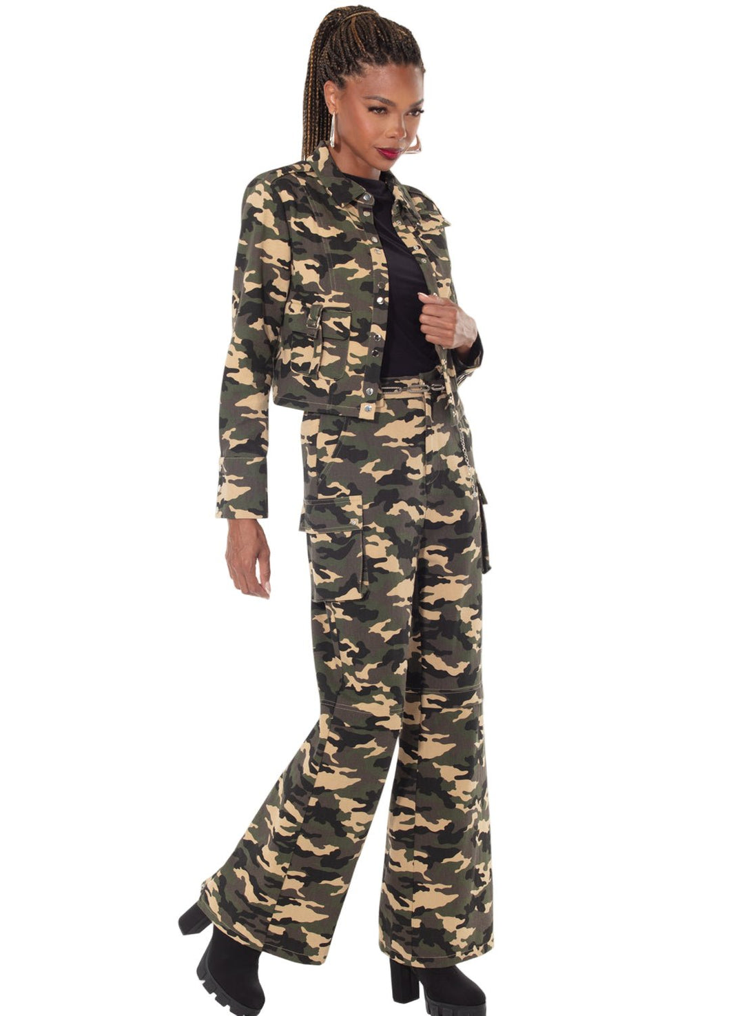 Donna Vinci Jeans, Style 8511 - 2pc. Jacket & Pant Set - Especially Yours