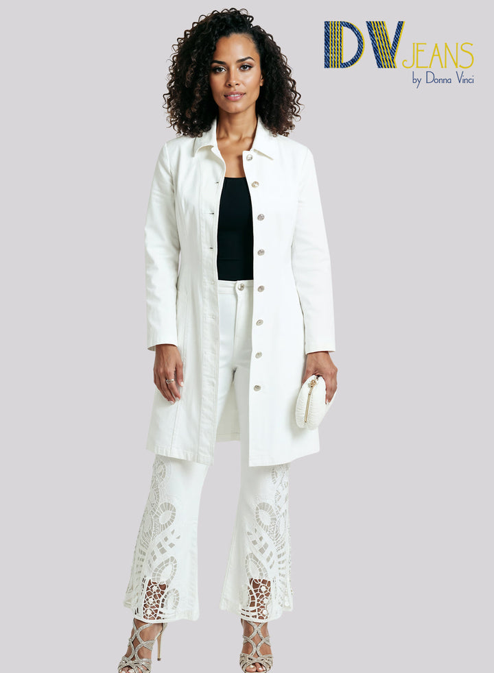 Donna Vinci JEANS, Style 8516 - 2pc. Jacket & Pant Set