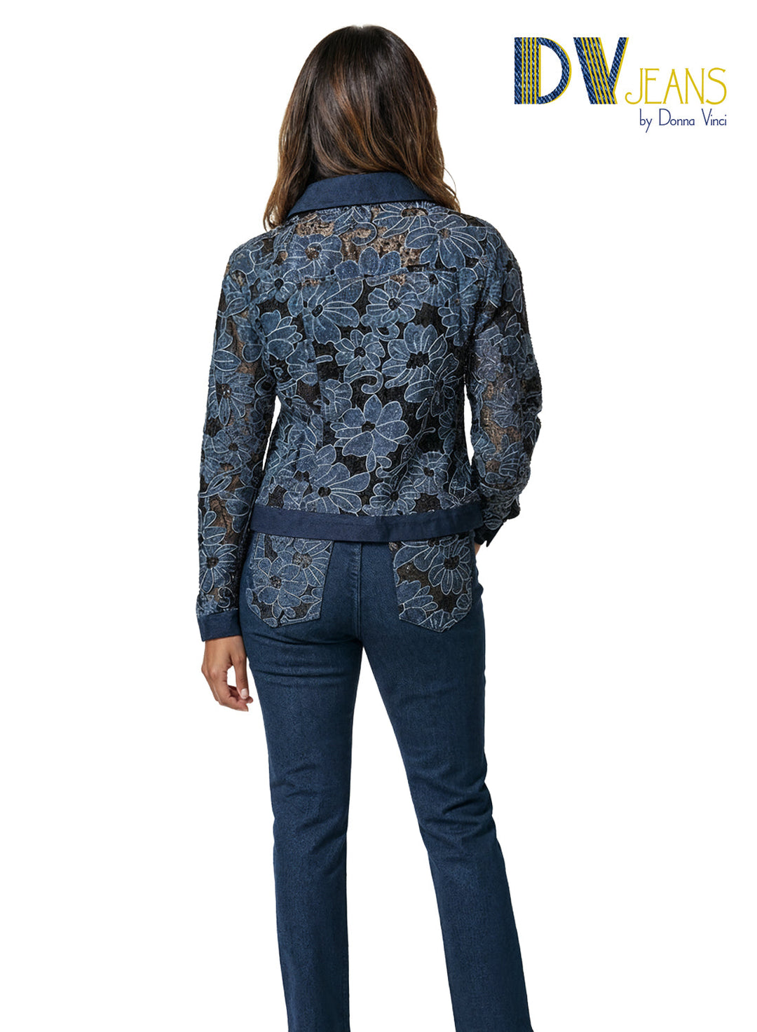 Donna Vinci JEANS, Style 8518 - 2pc. Jacket & Pant Set
