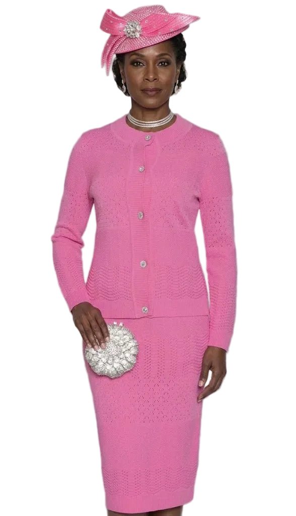 "Shine in Style: Knit Two - Piece Set with Sparkling Details" by Lily & Taylor - Especially Yours