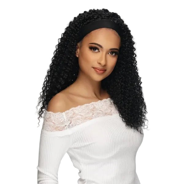 16” WATER CURL HEAD BAND WIG By Amore Mio - Especially Yours