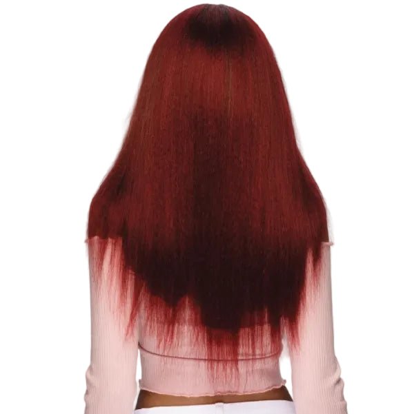 23” YAKI STRAIGHT HEAD BAND, V-PART WIG By Amore Mio - Especially Yours
