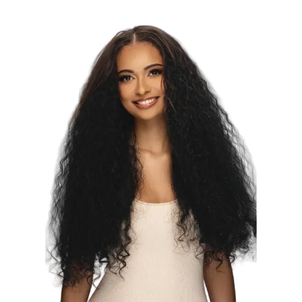 26” LOOSE BURMESE CURLY V-PART WIG By Amore Mio - Especially Yours