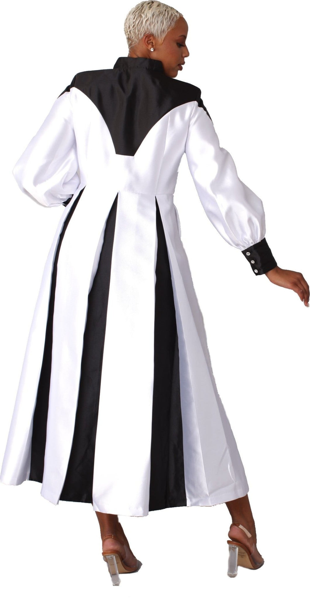 Plus Size Two - Toned Woven Cassock Robe - 4802W - Especially Yours