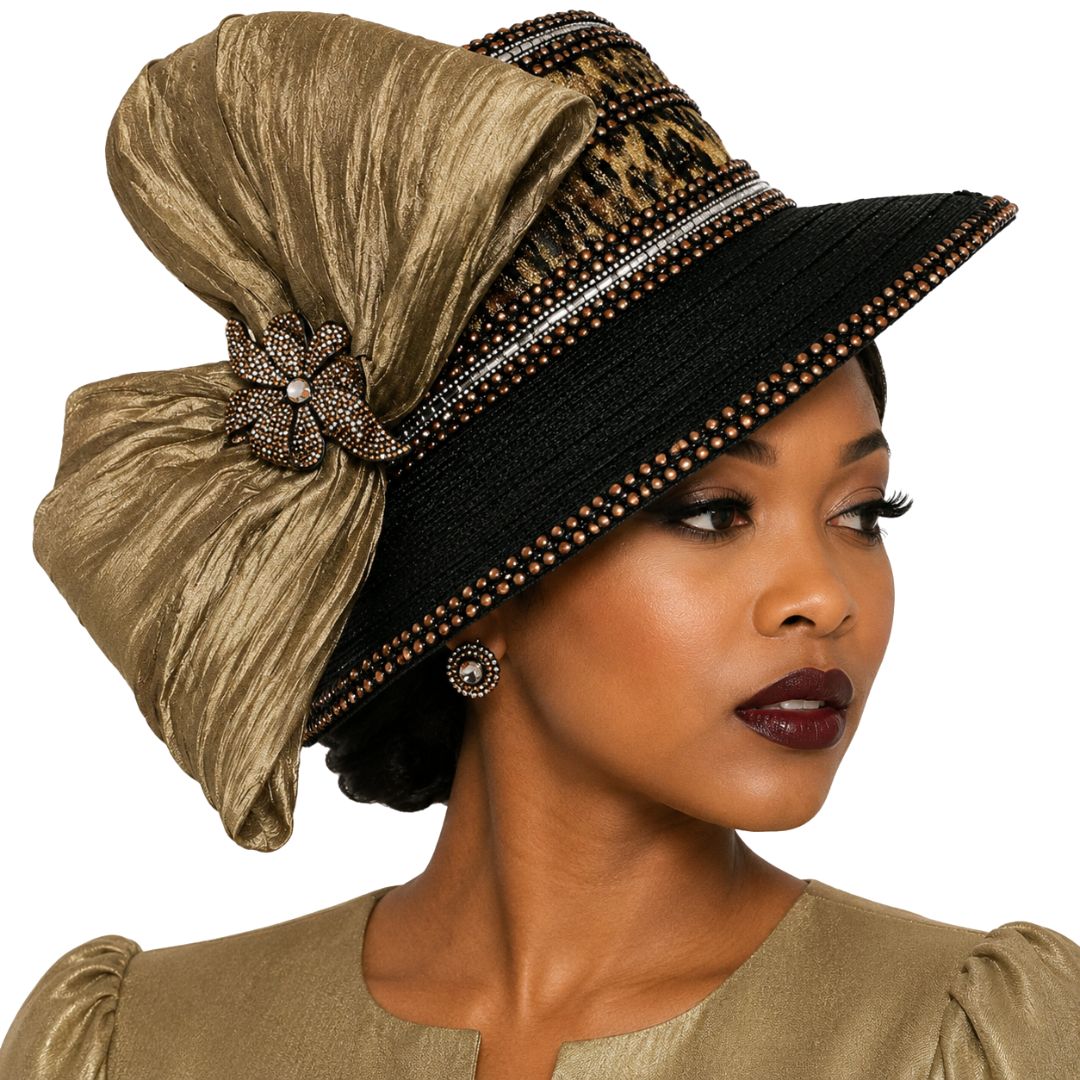 Jordan Animal Print Bucket Church Hat - Whittall & Shon - Especially Yours