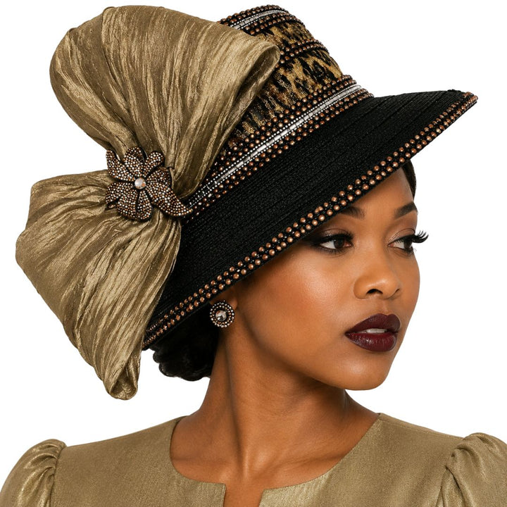 Jordan Animal Print Bucket Church Hat - Whittall & Shon - Especially Yours