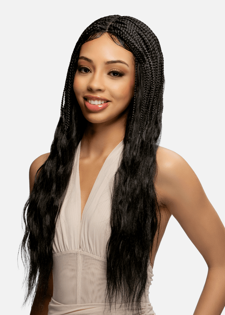 Arte Long Box Braid Wig with Wavy Ends – Vivica A. Fox - Especially Yours