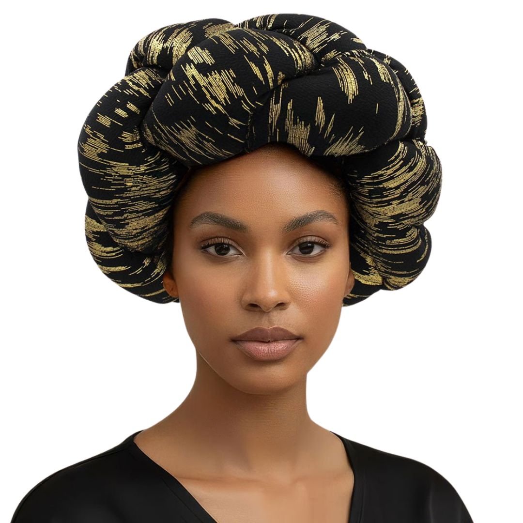 Thick Knot Padded Braided Turban Hair Wrap - Especially Yours