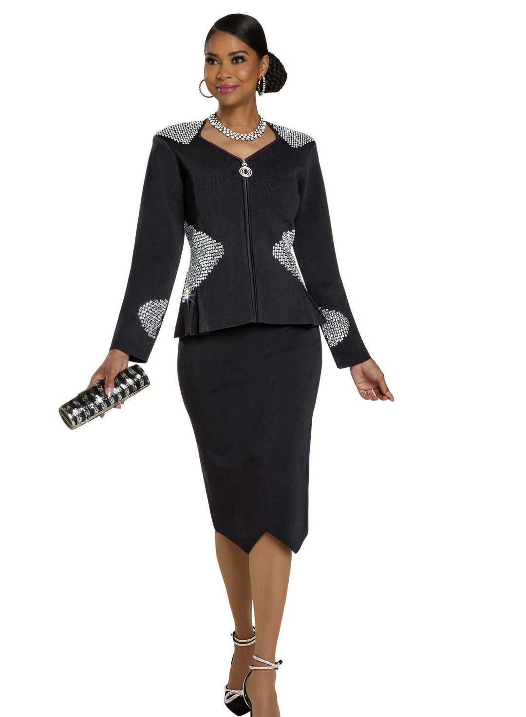 Donna Vinci Knits, Style 13453 - 2pc. Jacket & Skirt Set - Especially Yours