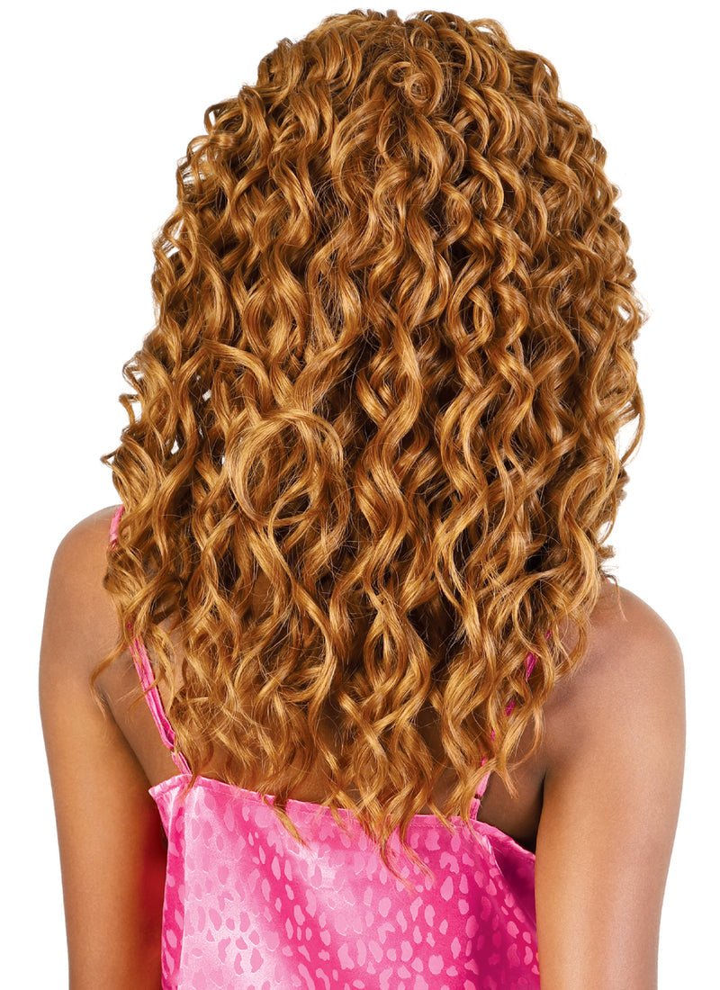 High-quality fashion 22-inch deep curly wig with an extra deep part.
