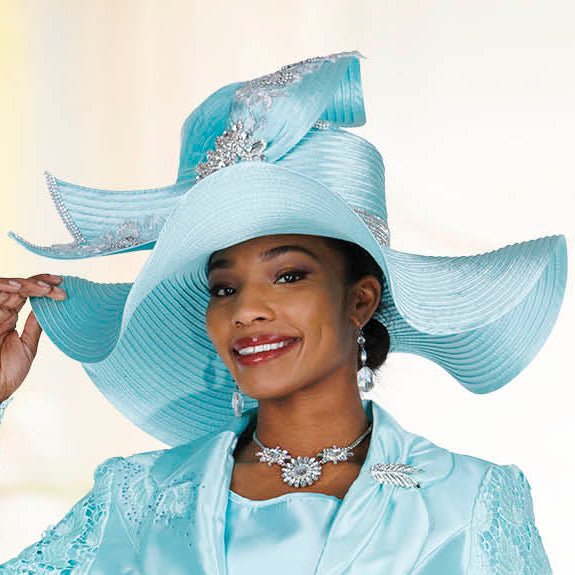 Elegant Women's Church Hat by Champagne Italy H6204 - Especially Yours