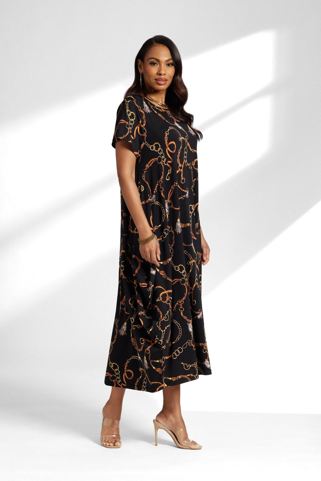 Chain Reaction Maxi Dress by Studio EY