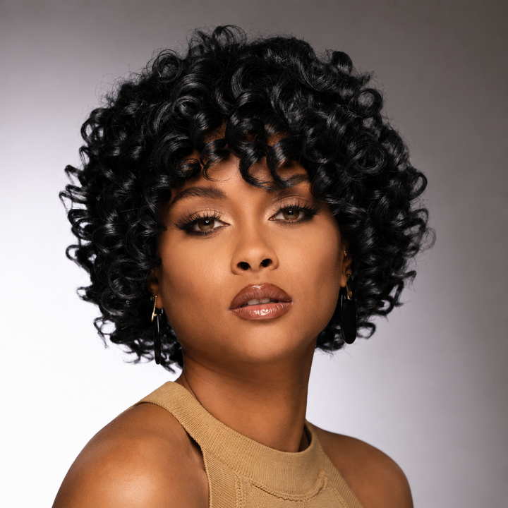Hasana Short Curly Wig by Especially Yours