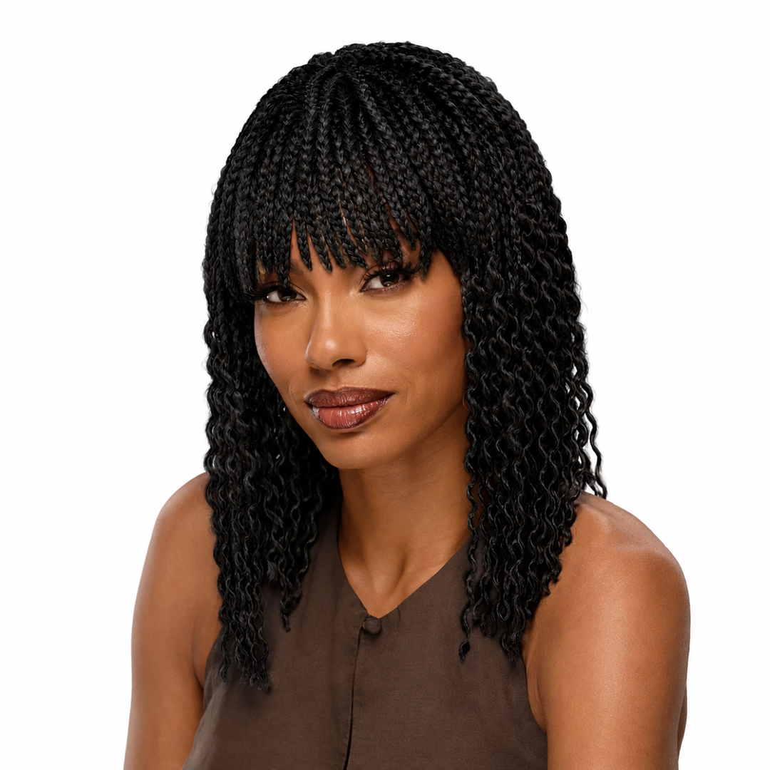 Merlene Braided Wig with Bangs by Especially Yours