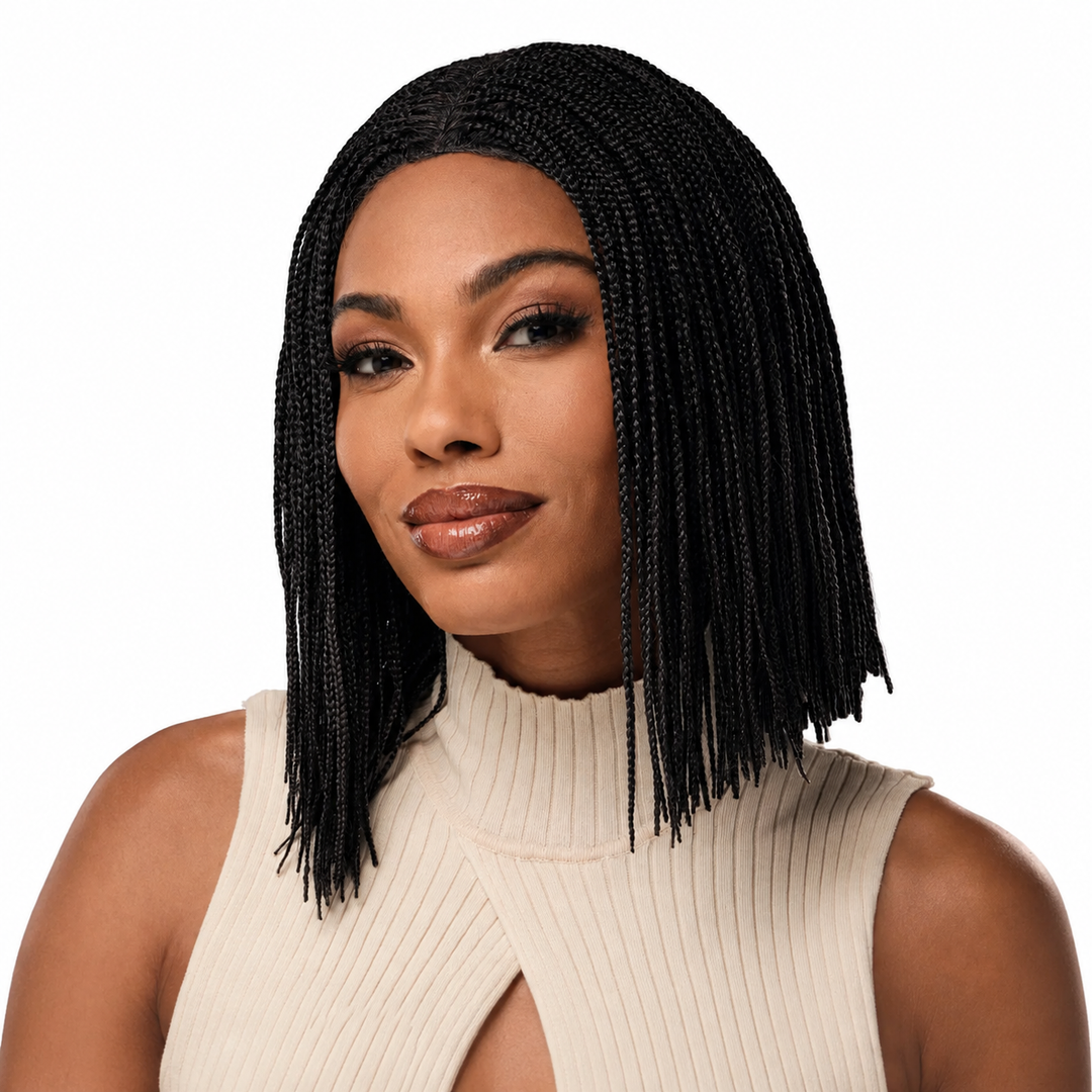 Vickie Hand Braided Hand-Tied Lace Front Wig by Especially Yours