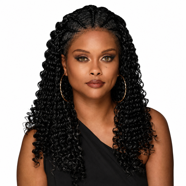 Leilani Braided Curly Wig by Especially Yours