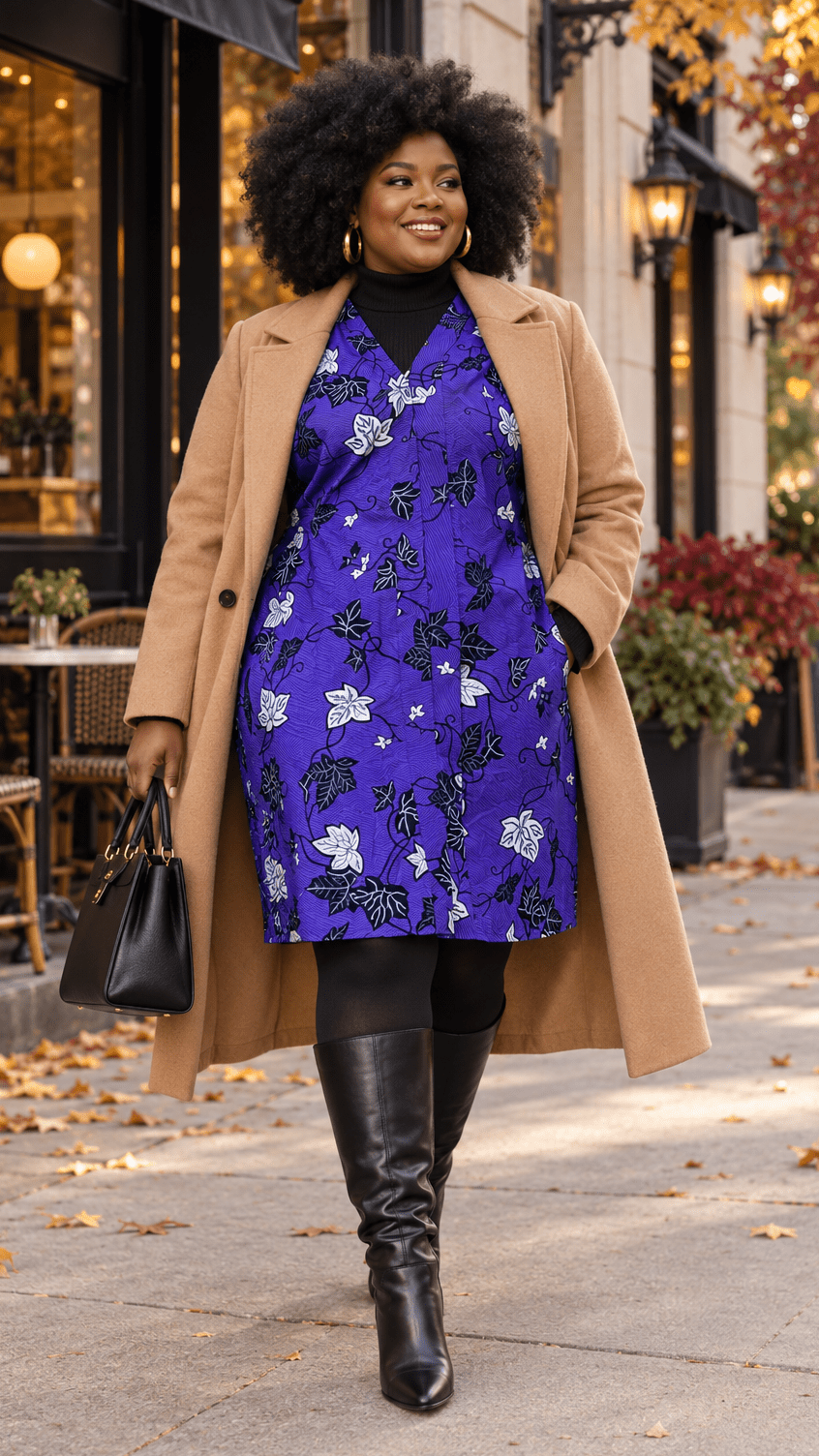 FIFI AFRICAN PRINT CINCHED-WAIST SHIFT DRESS - Especially Yours