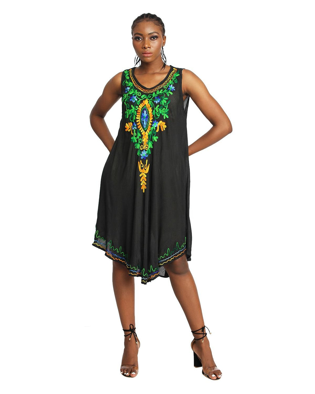 Embroidered Garden Lounge Dress by Sante - Especially Yours