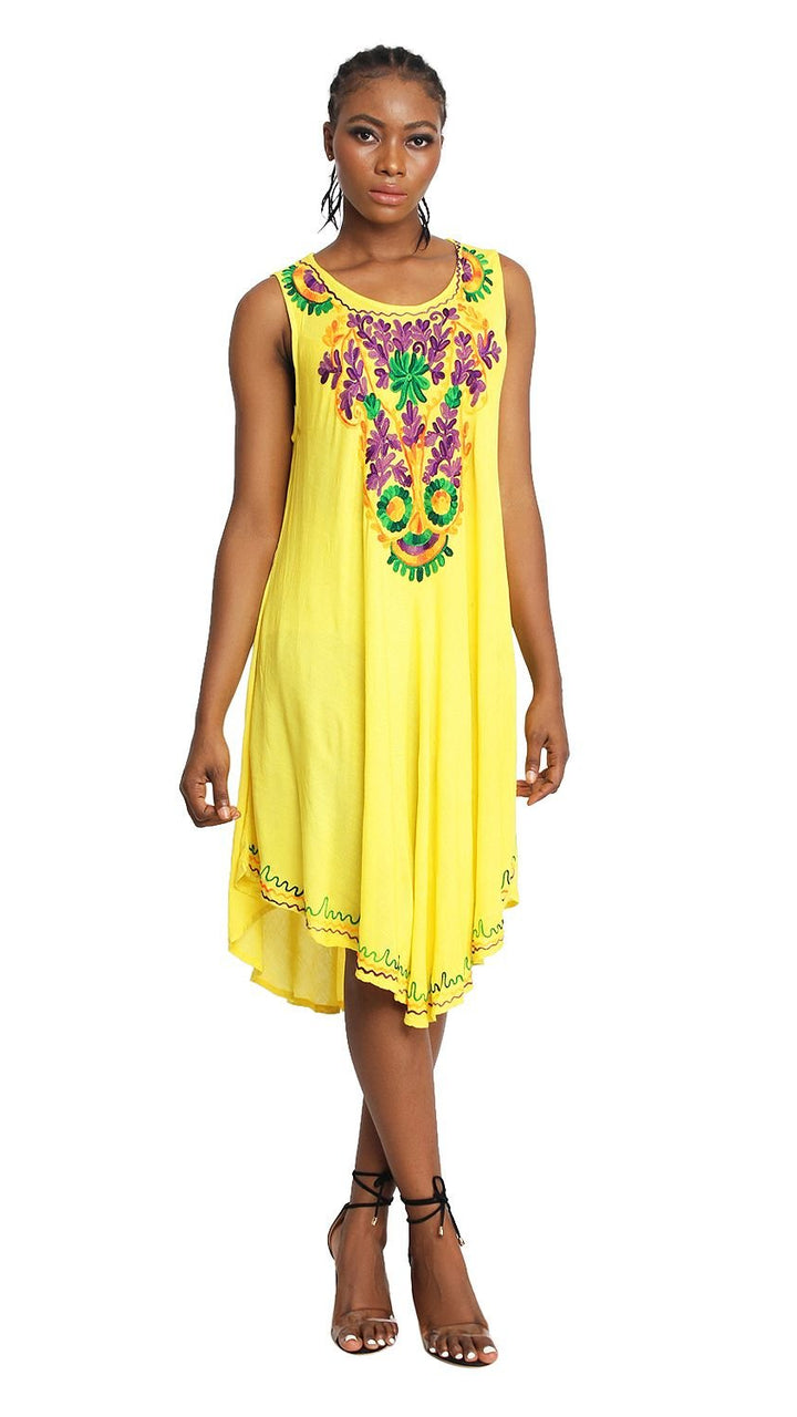 Embroidered Garden Lounge Dress by Sante - Especially Yours