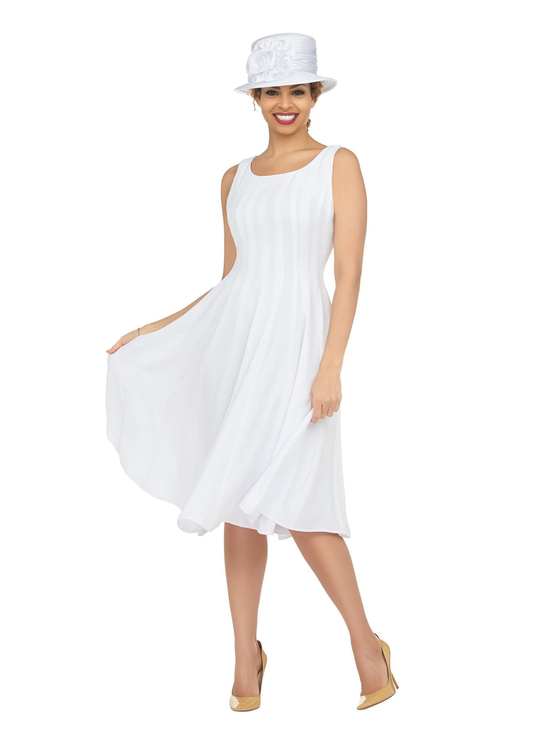 2pc Multi - Paneled Flare Dress w/ Jkt - Plus size - Especially Yours