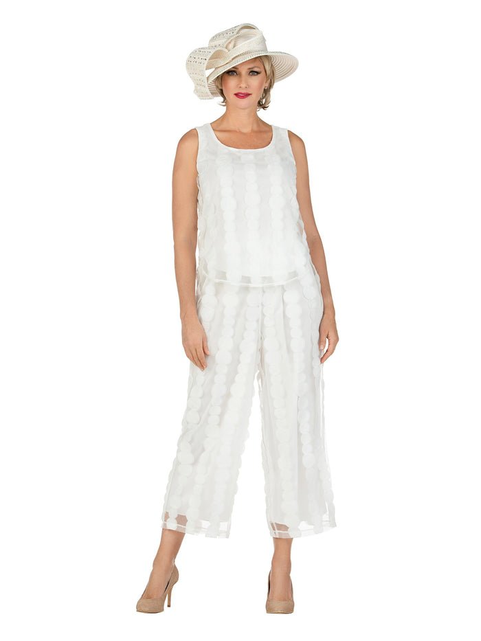 3pc Sheer Long Jkt, Cami+Pants Set - Especially Yours